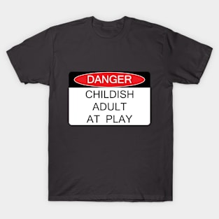 Childish adult at play T-Shirt